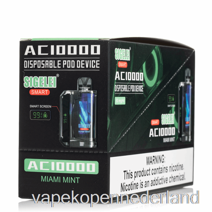 Vape Nederland Sigelei Smart Ac10000 Wegwerp (5-pack)
